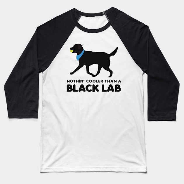 Black Lab Pattern in Red Black Labs with Hearts Dog Patterns Baseball T-Shirt by JessDesigns